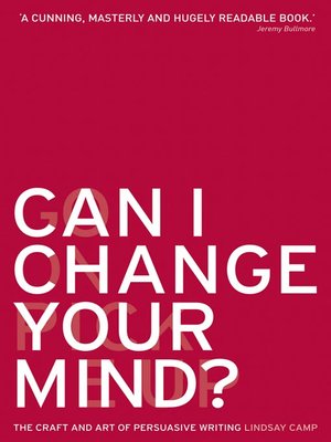 cover image of Can I Change Your Mind?